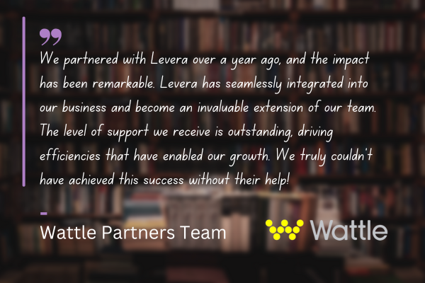 A quote from the wattle partners team
