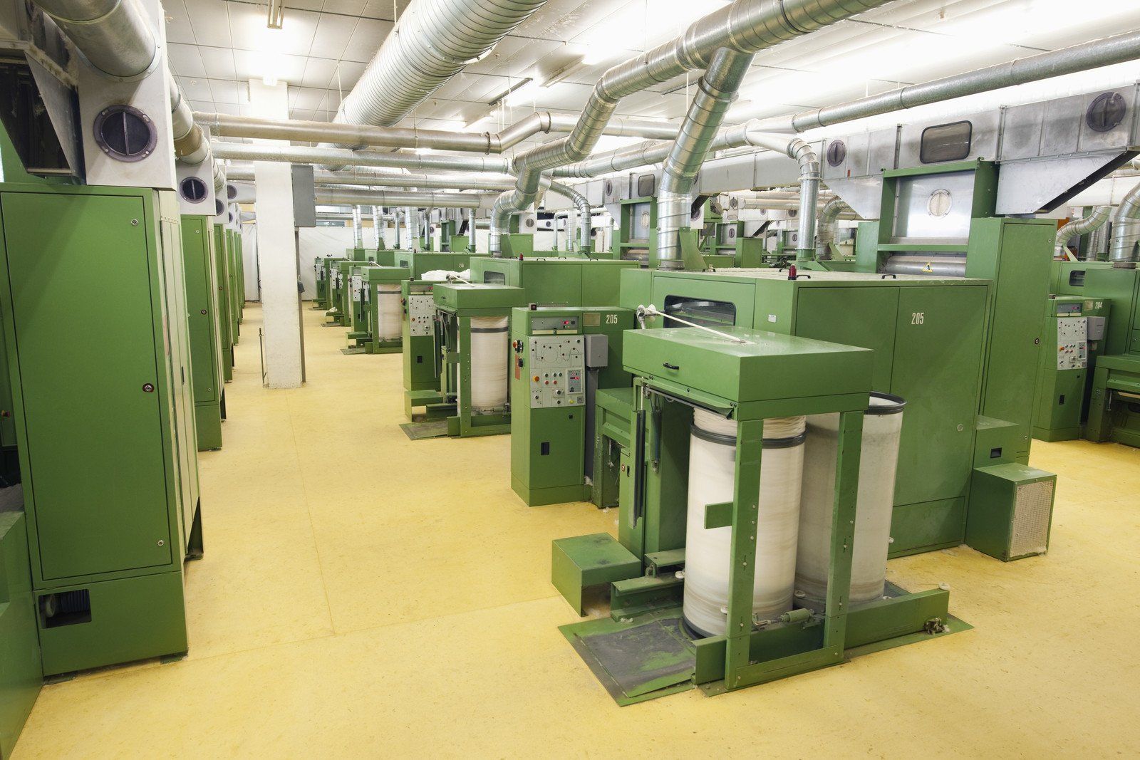 industrial machine inside the building