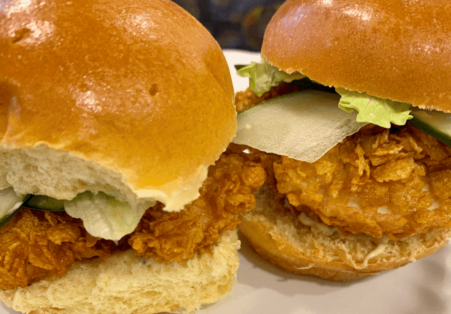 Cornflake Chicken Sliders
