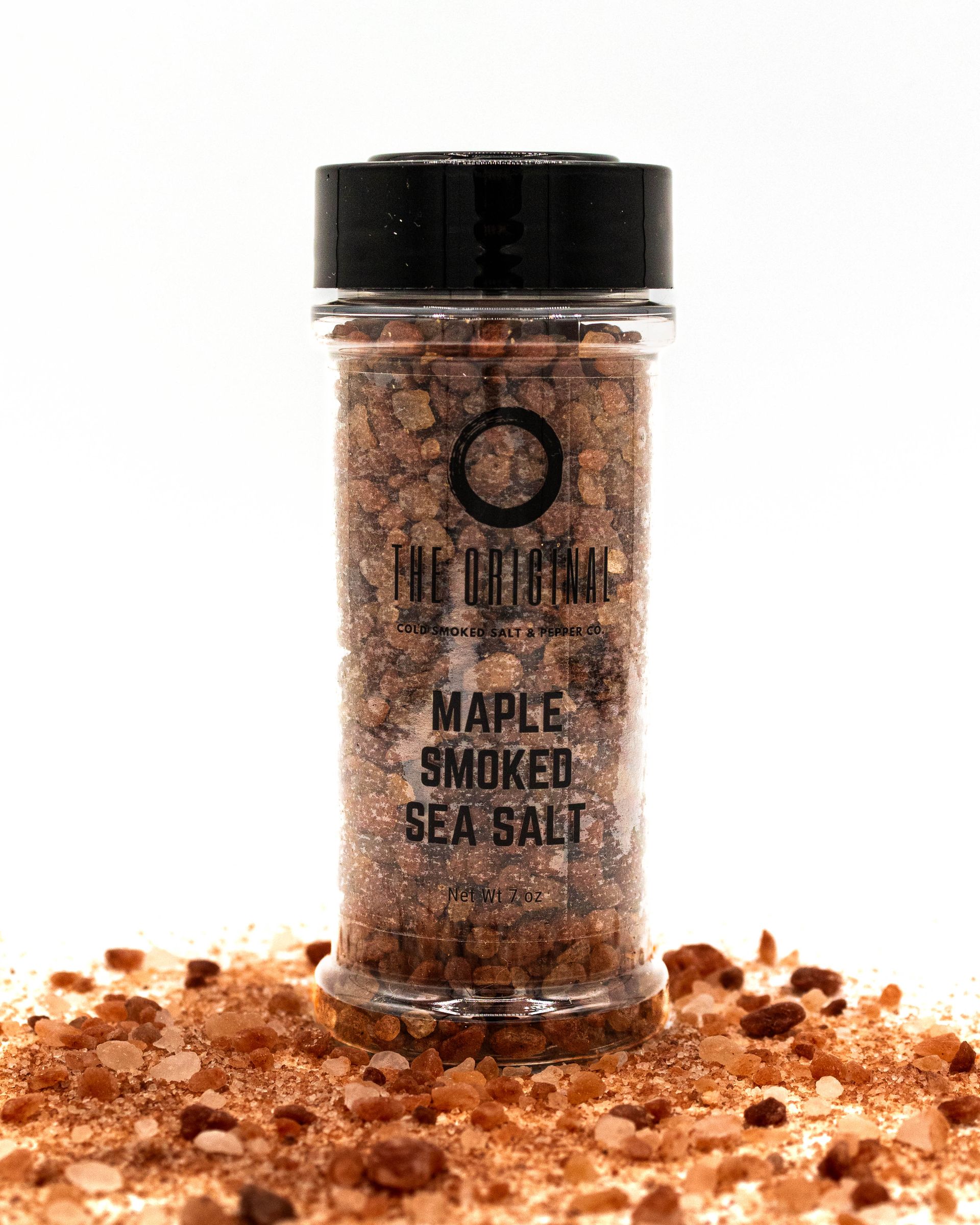 Maple Salt Maple Smoked Sea Salt by The Original Cold Smoked Salt and Pepper Co.