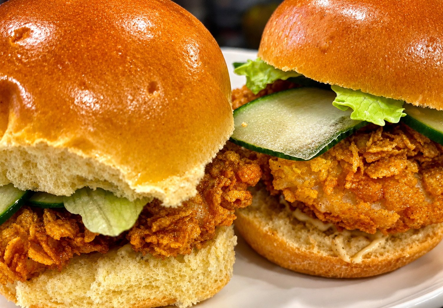 Cornflake Chicken Sliders