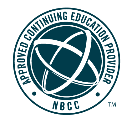 The logo for nbcc , an approved continuing education provider.