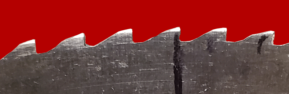 Before CNC Re-Sharpening HSS Cold Saw Blade