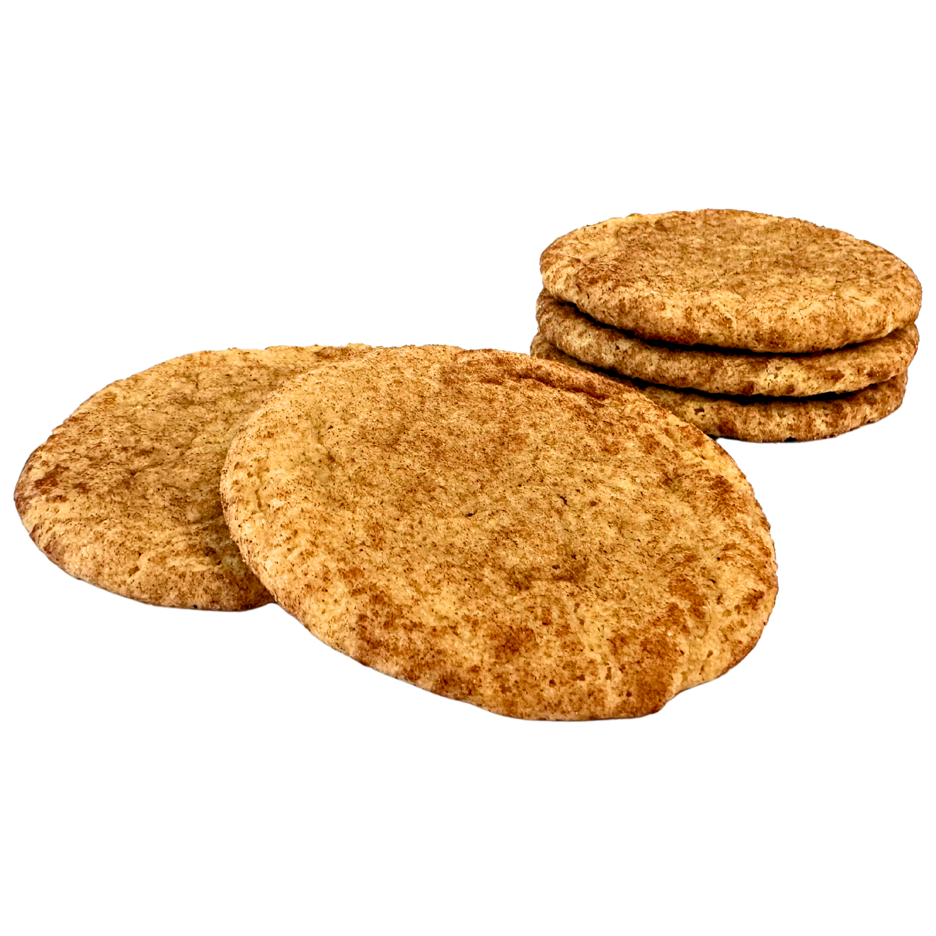 Pumpkin Snickerdoodle Cookies - Stack of 5