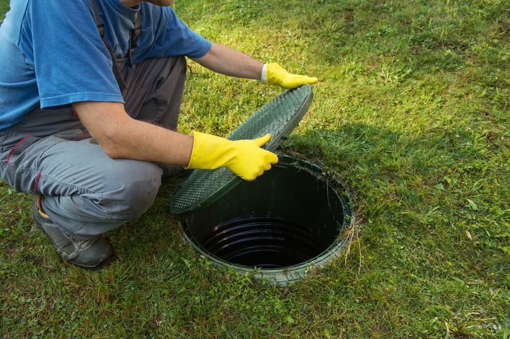 Opening Septic Tank Lid — Modern Wastewater Treatment in Casino, NSW