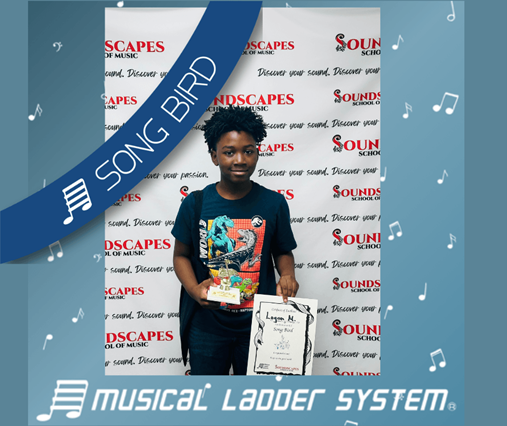Logan earned his certificate, wristband, and trophy for 6 months of piano lessons! Logan earned his certificate, wristband, and trophy for 6 months of piano lessons!