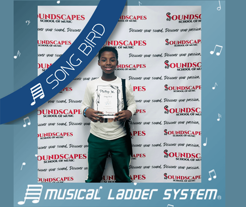 Phillip earned his certificate, wristband, and trophy for 6 months of piano lessons! Phillip earned his certificate, wristband, and trophy for 6 months of piano lessons!