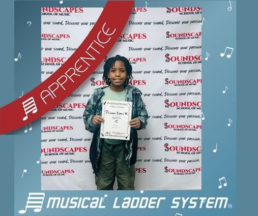 Prince-Isaac earned his certificate and wristband for 3 months of piano lessons! Prince-Isaac earned his certificate and wristband for 3 months of piano lessons!