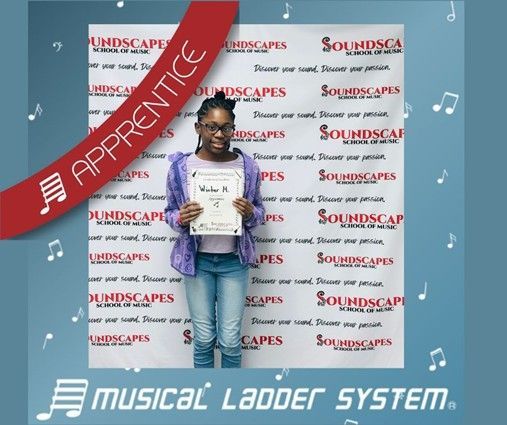 Winter earned her wristband and certificate for 3 months of violin lessons! Winter earned her wristband and certificate for 3 months of violin lessons!