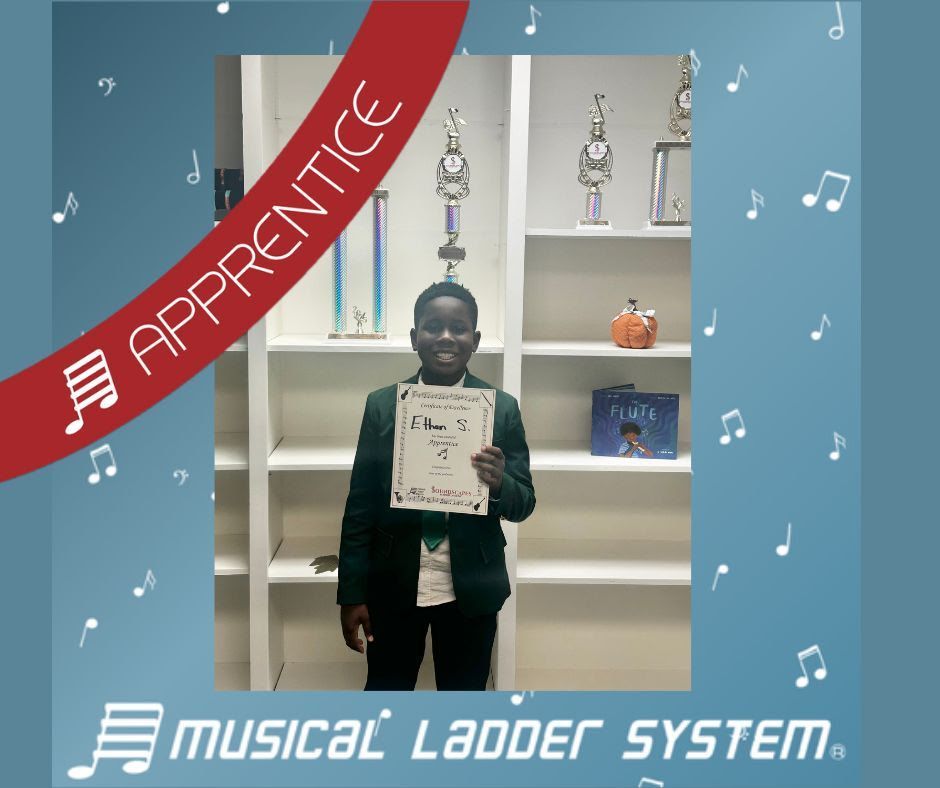 Ethan earned his certificate and wristband for 3 months of piano lessons! Ethan earned his certificate and wristband for 3 months of piano lessons!