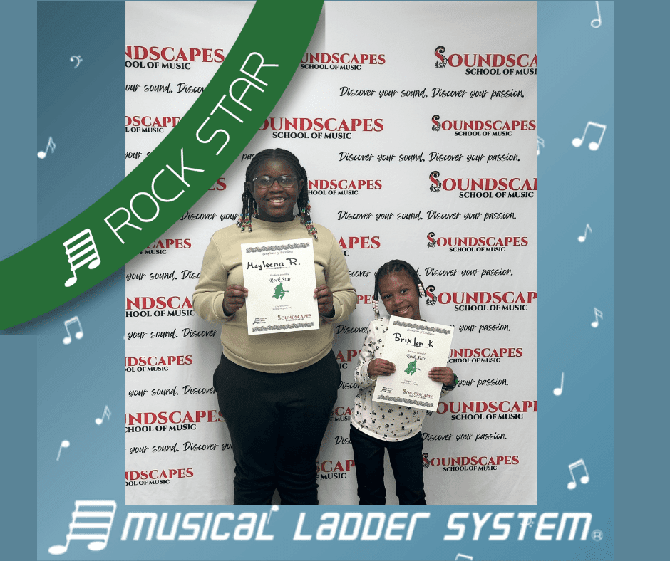 Mayleena & Brixton earned their certificates and wristbands for 1 year of piano lessons! Mayleena & Brixton earned their certificates and wristbands for 1 year of piano lessons!
