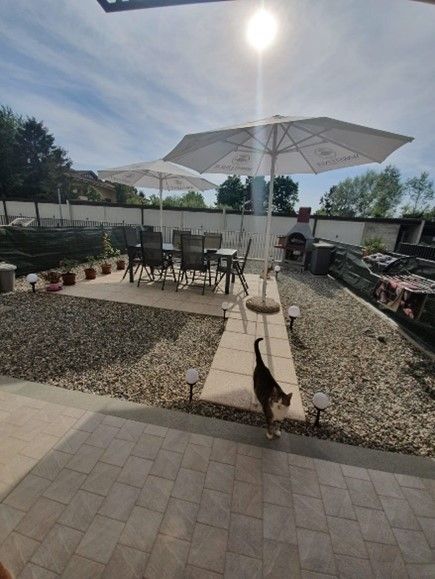 vendita piano terra trilocale con giardino Asti 