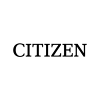 Logo CITIZEN in testo nero su sfondo bianco.