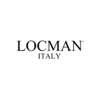 Logo Locman Italia in testo nero su sfondo bianco.