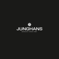 Logo Junghans con stella, testo e la scritta