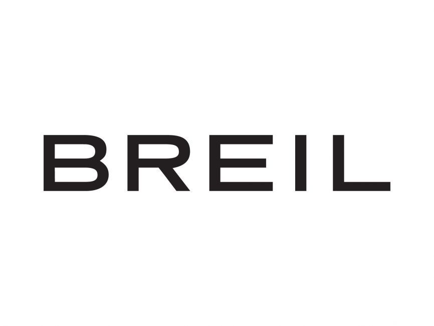 Logo BREIL in grassetto, carattere sans-serif.