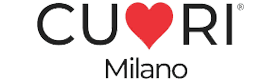 Logo CUORI Milano con un cuore rosso al centro.