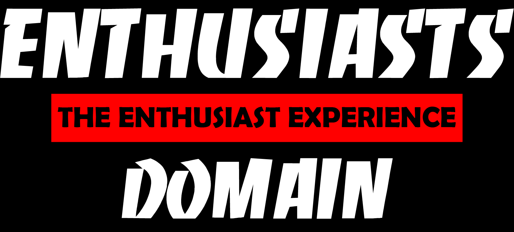 A logo for enthusiasts the enthusiast experience domain