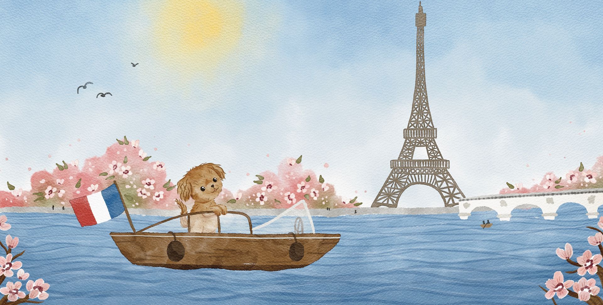 Charlie Wags in Paris | The Tales of Charlie Wags