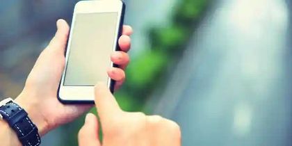 Holding a phone