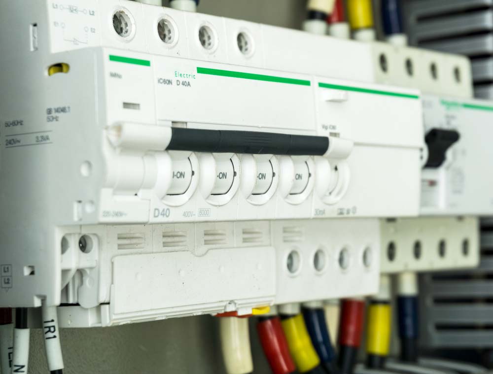 White Switchboard Installed — Electrician in Kempsey, NSW