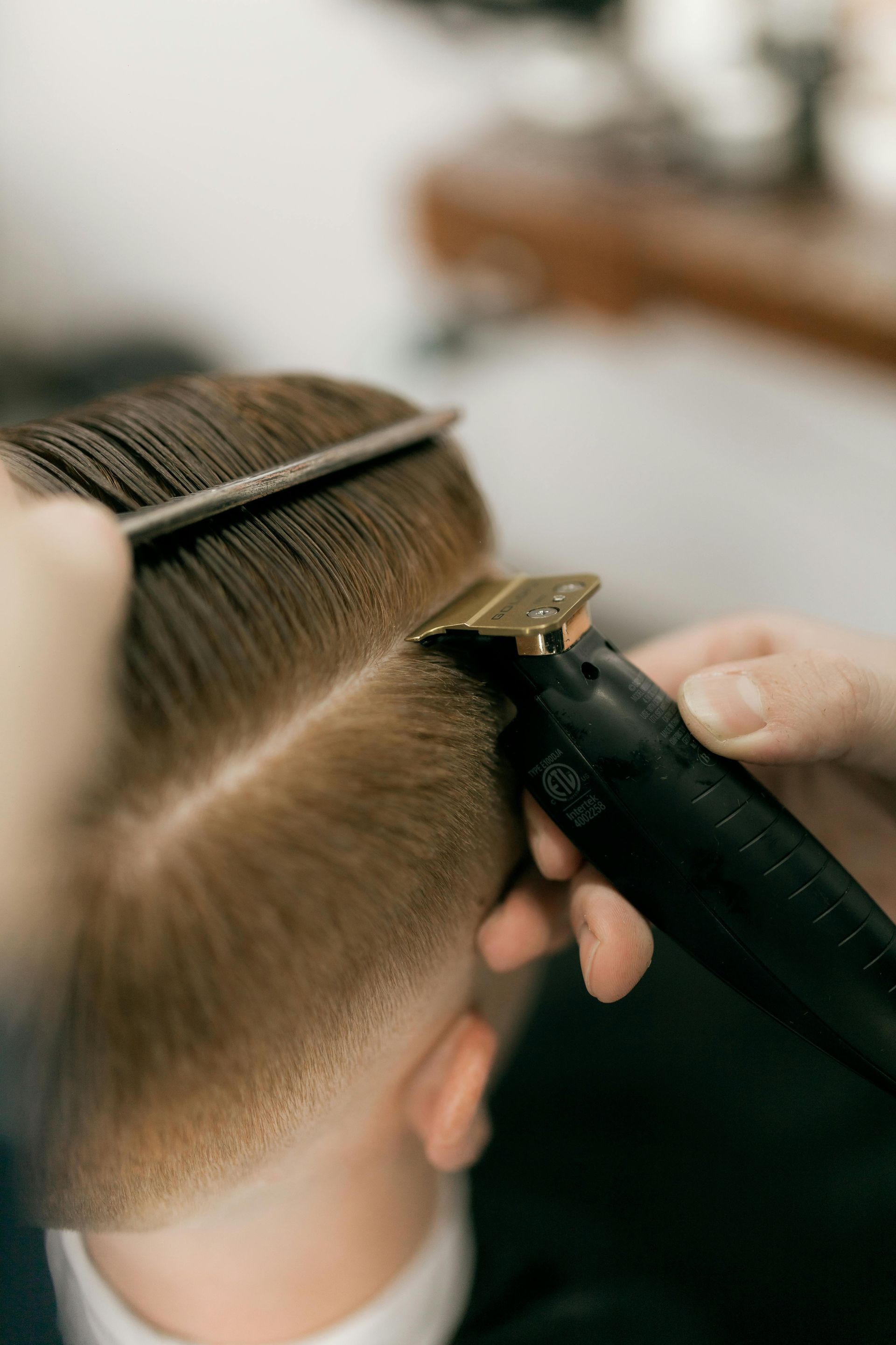 Combing hair