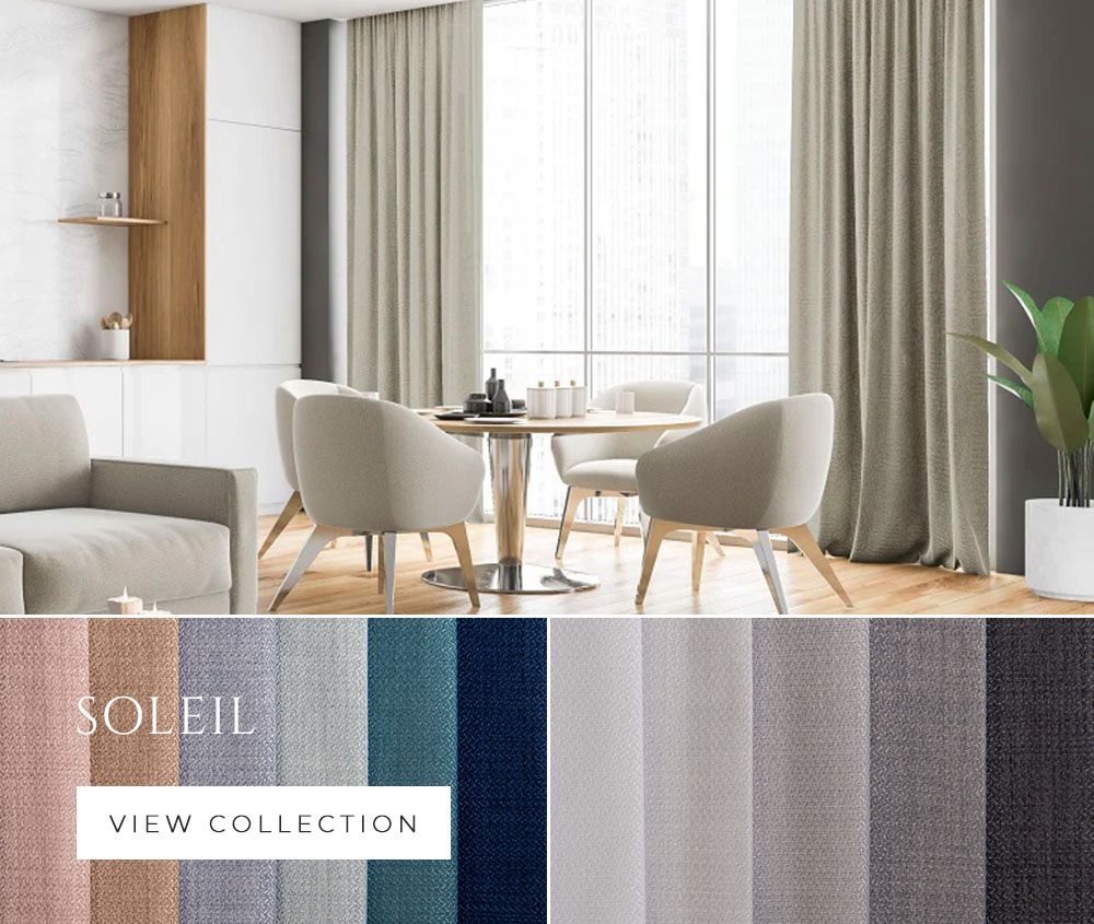 Soleil curtain fabric