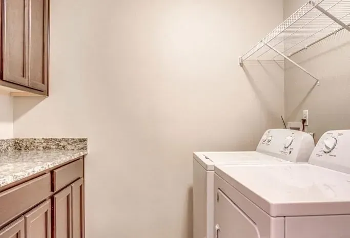 Washer and dryer