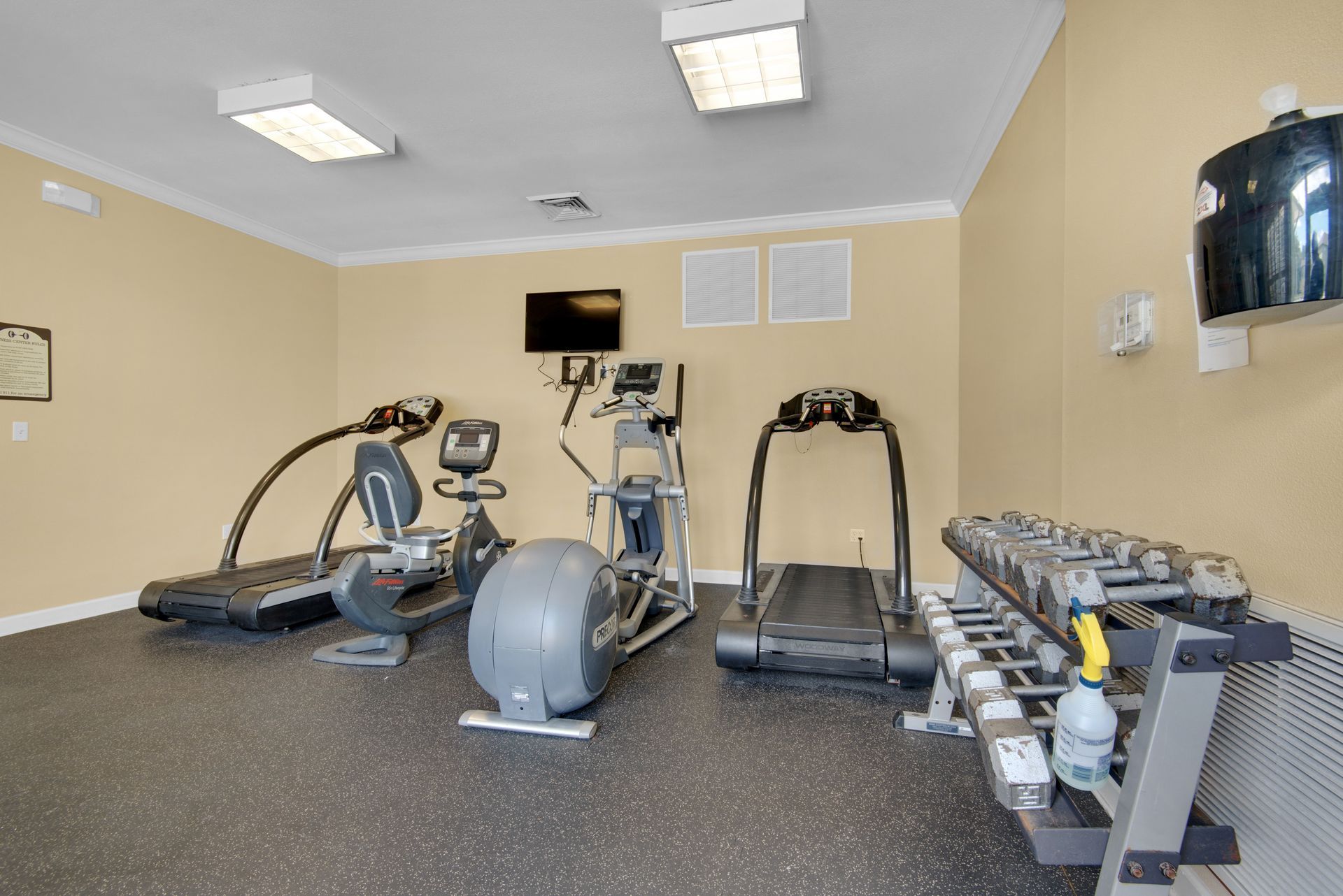 Fitness room