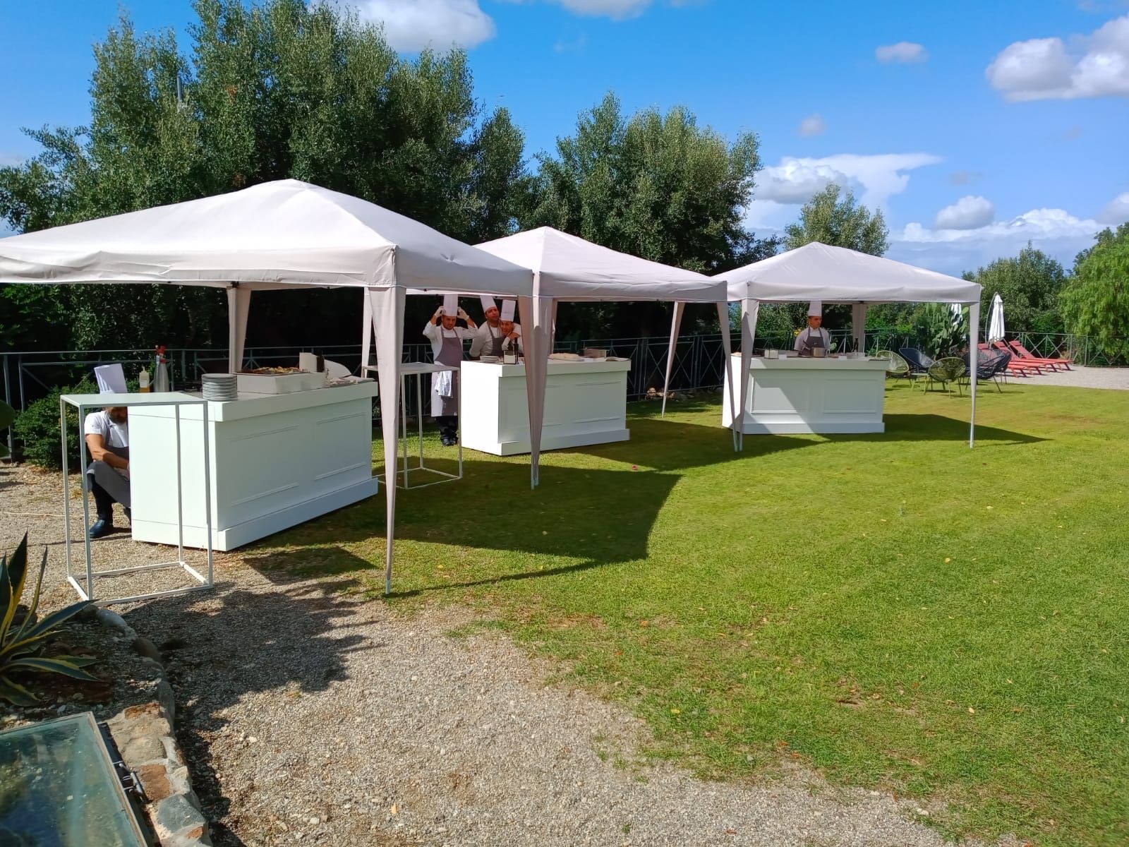Noleggio strutture per catering