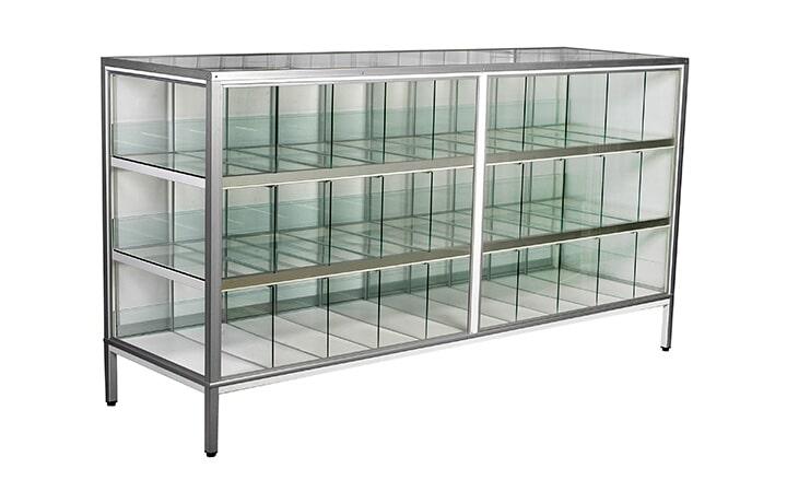 EQUIPO PARA COMERCIO DE ACERO S.A - Vitrina Exhibición Linea de mostrador