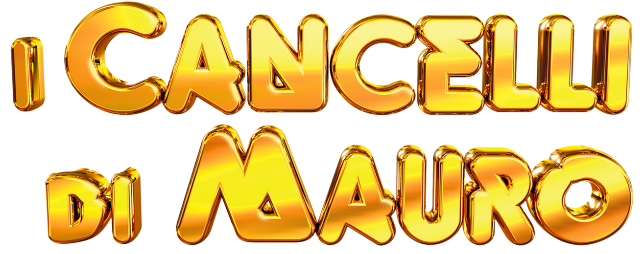 Golden 3D text reading