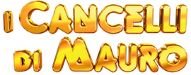 Logo con testo dorato 