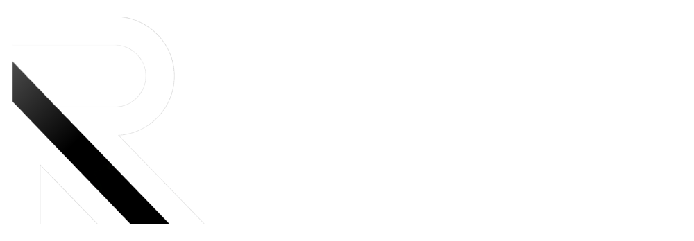 Black diagonal stripe in the lower-left corner on a white background.