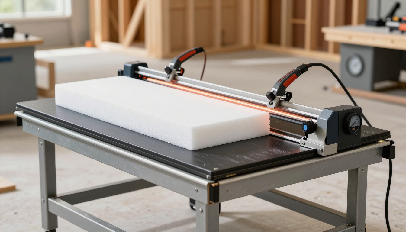 Table de découpe au fil chaud EDMA pour polystyrène professionnel