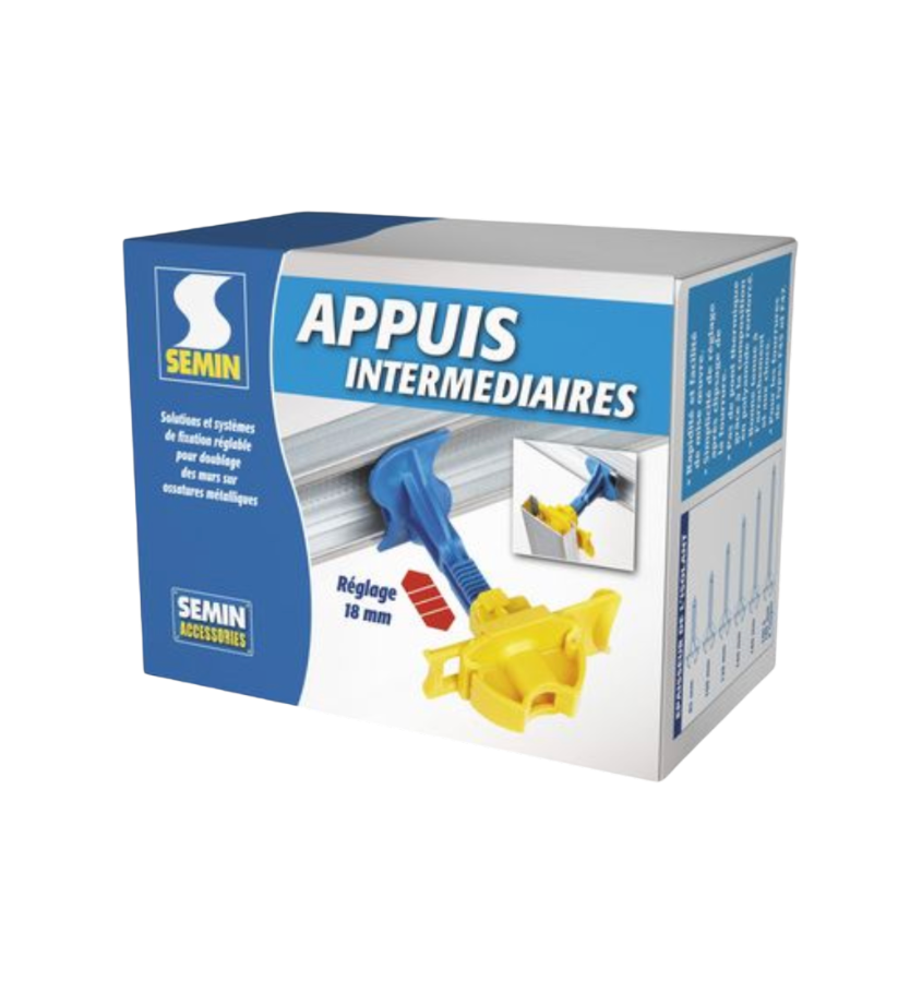APPUI INTERMEDIAIRE 100MM - SEMIN