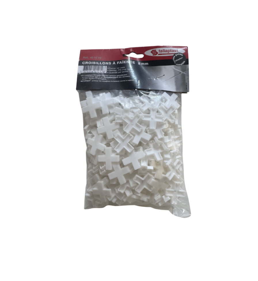 CROISILLONS A FAIENCE 3MM 250pcs