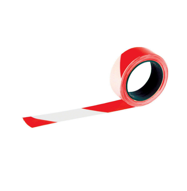 RUBAN RUBAPLAST ROUGE BLANC 100cm
