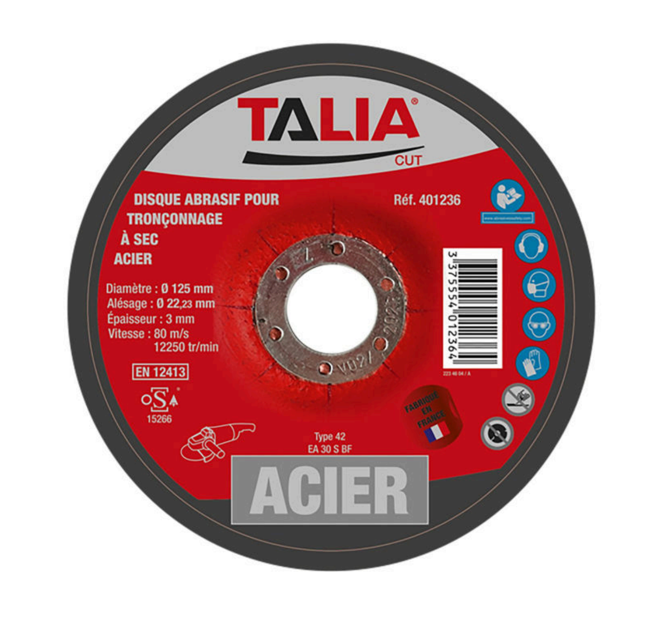 Disque abrasif métaux DISQUE ABRASIF