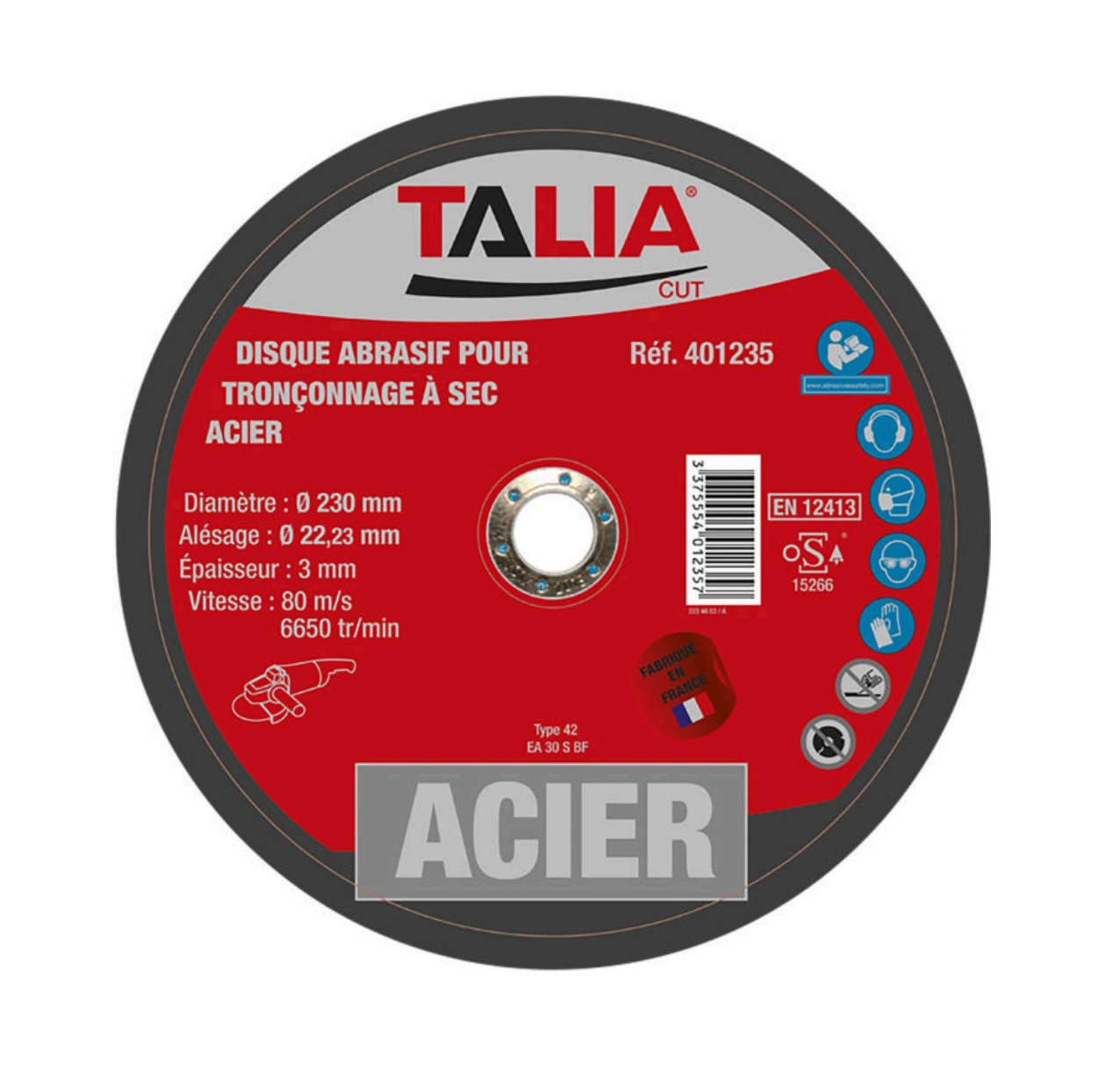 Disque abrasif métaux DISQUE ABRASIF