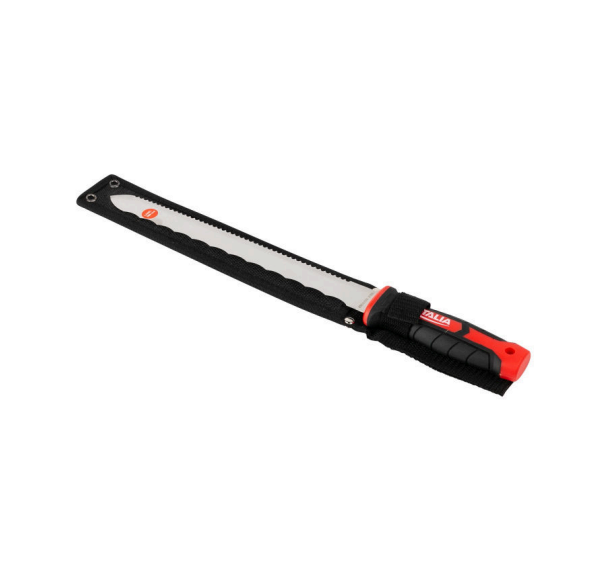 couteau laine de verre lame de 28cm pas chere