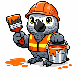 mascotte ziya oprix materiaux peintre