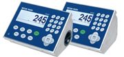 A pair of digital scales with the number 245 on them.