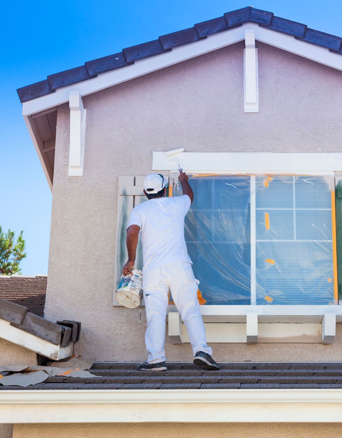 House Painting — Oklahoma City, OK — Alpha Roofing