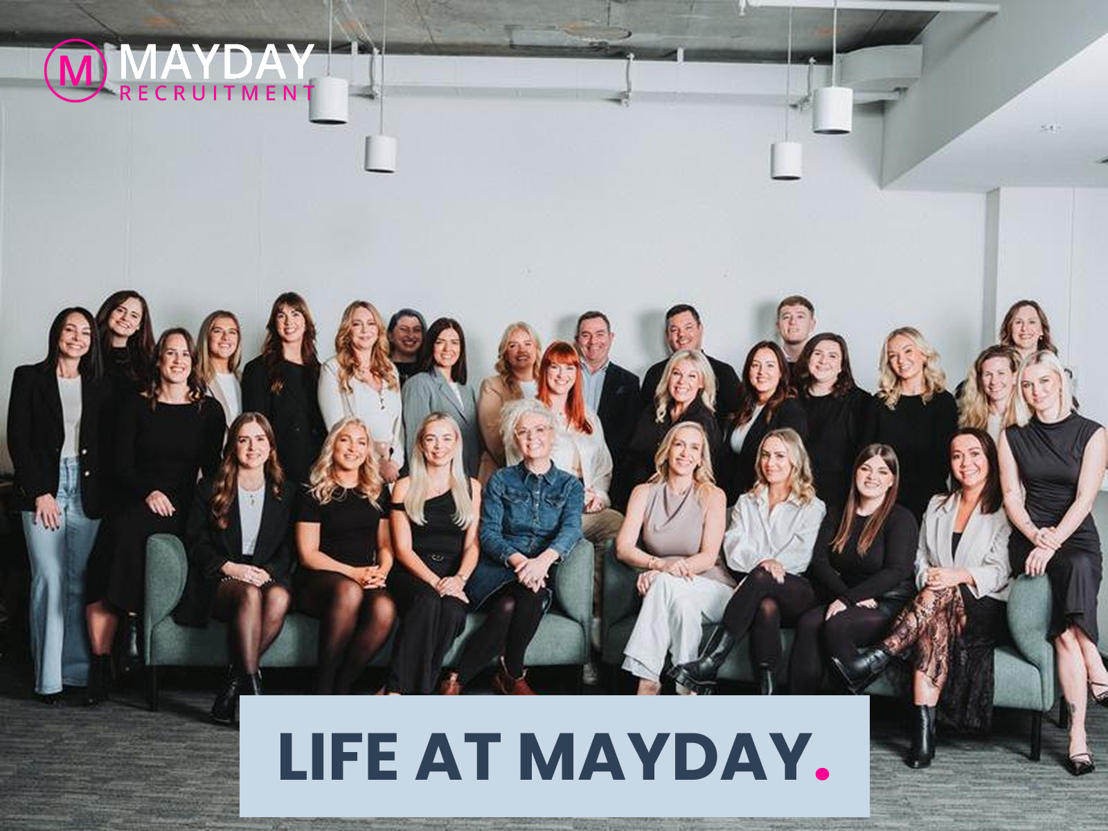 Group photo of Mayday Recruitment team