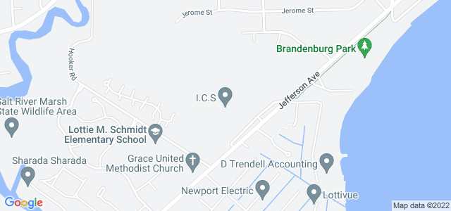 Map of business location