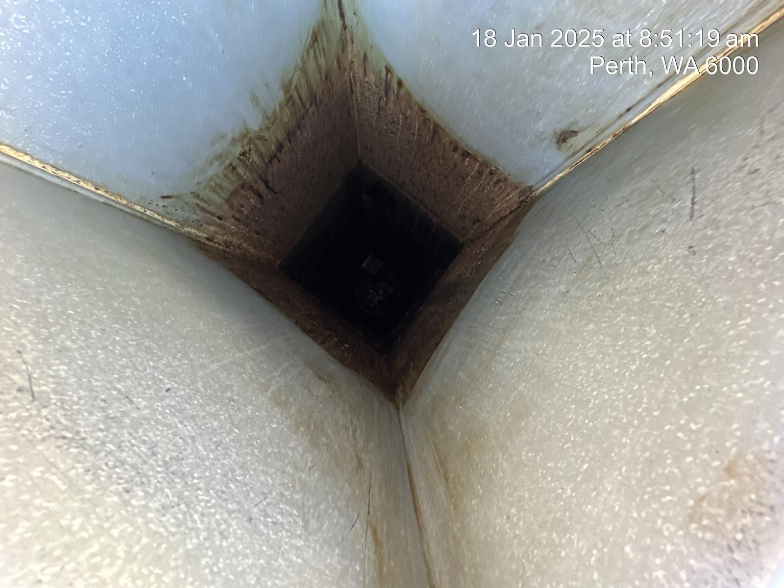 After commercial kitchen exhaust duct cleaning