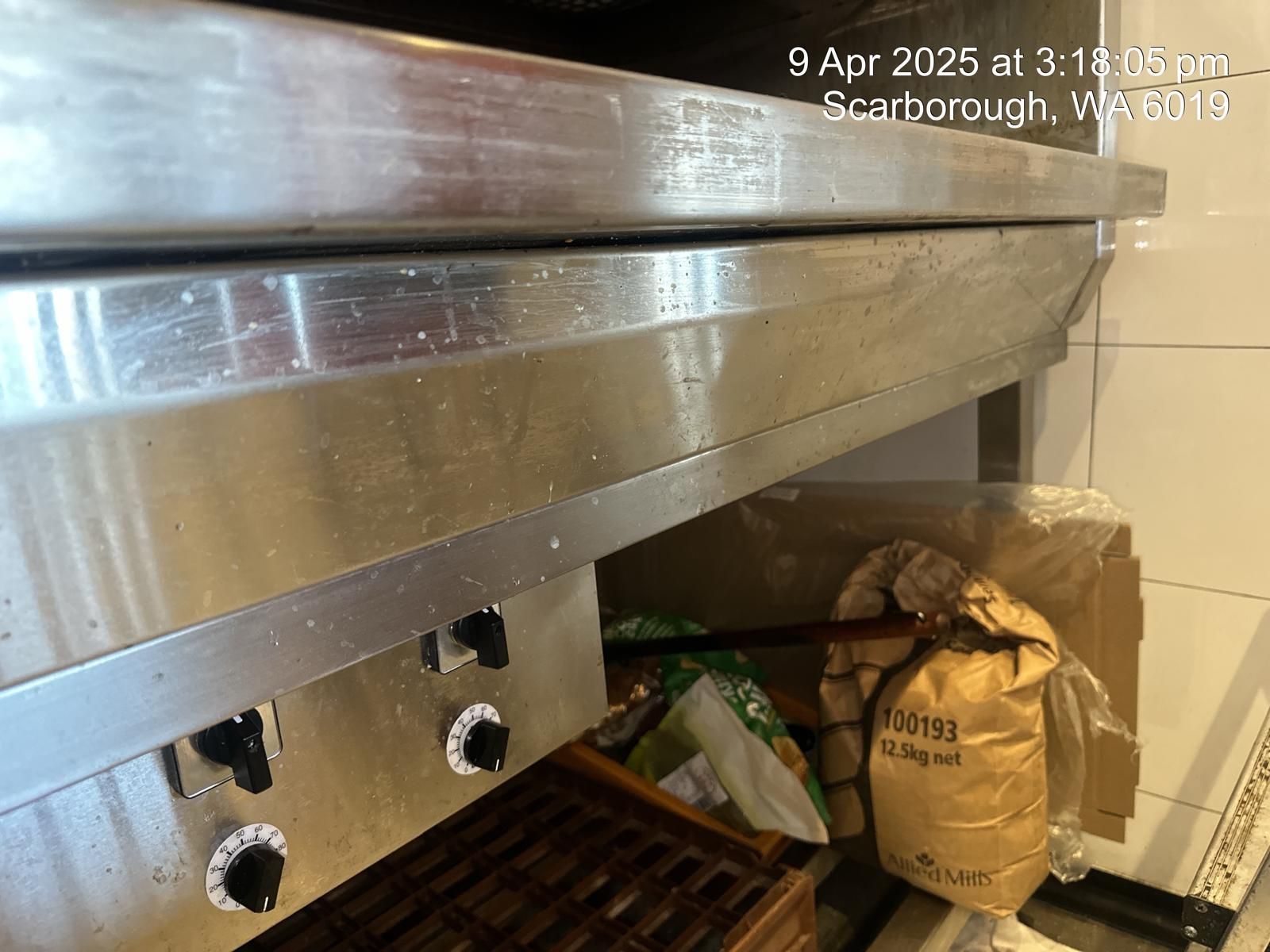 Before cleaning commercial kitchen exhaust system