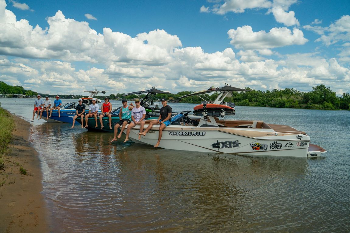 Private wakeboard lesson on Lake LBJ