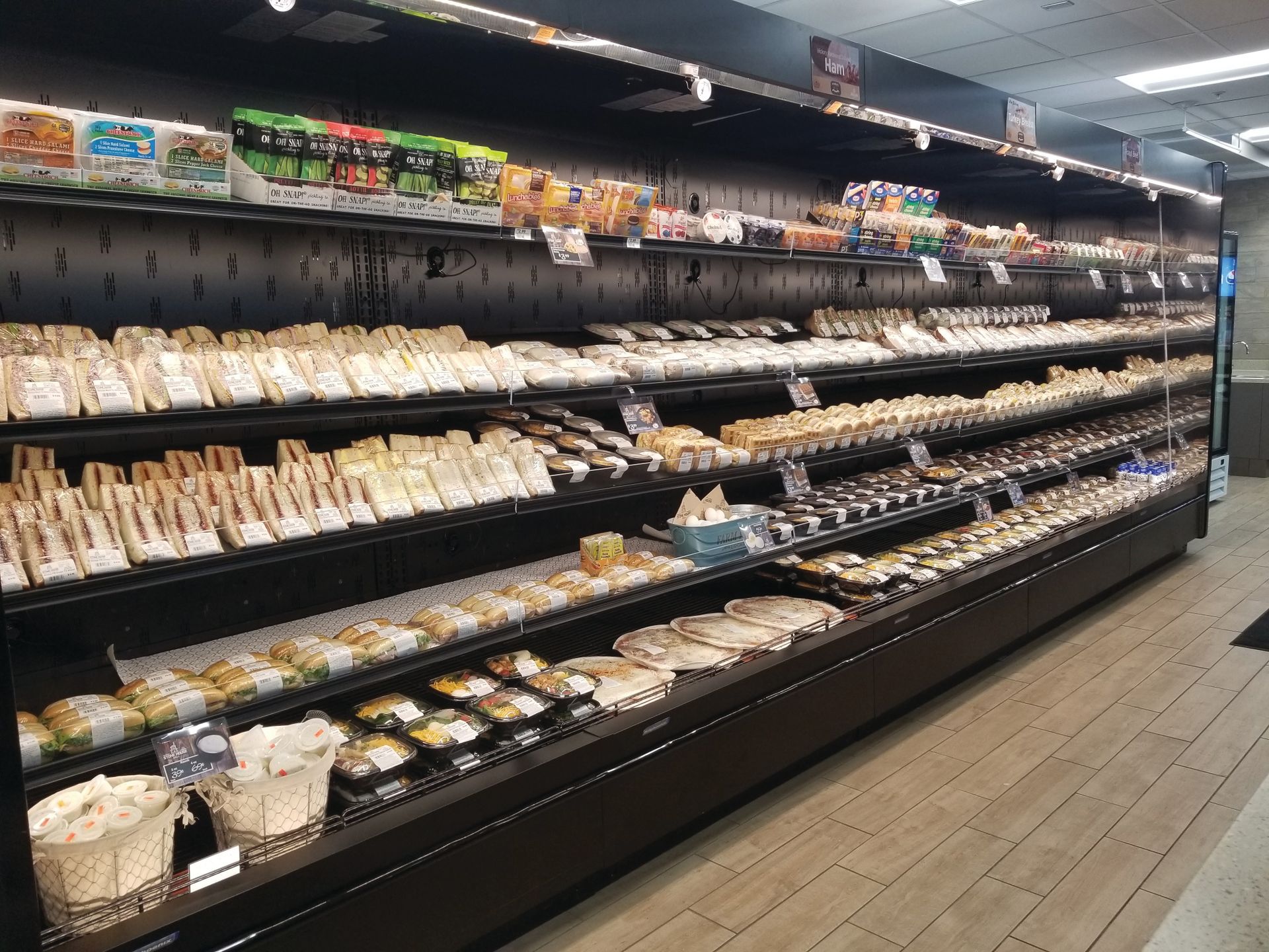 Interior Photo of Town Pump deli cold case